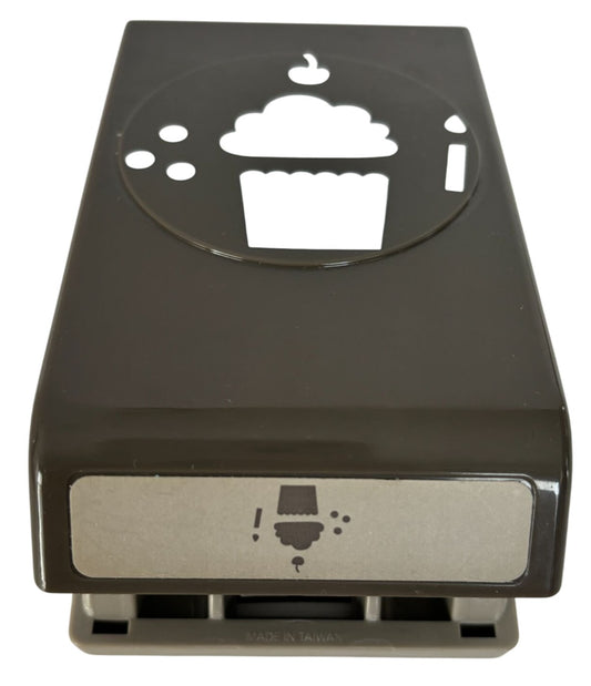 Stampin Up Paper Punch Scrapbooking Tool Cupcake Builder Birthday Cake Cherry
