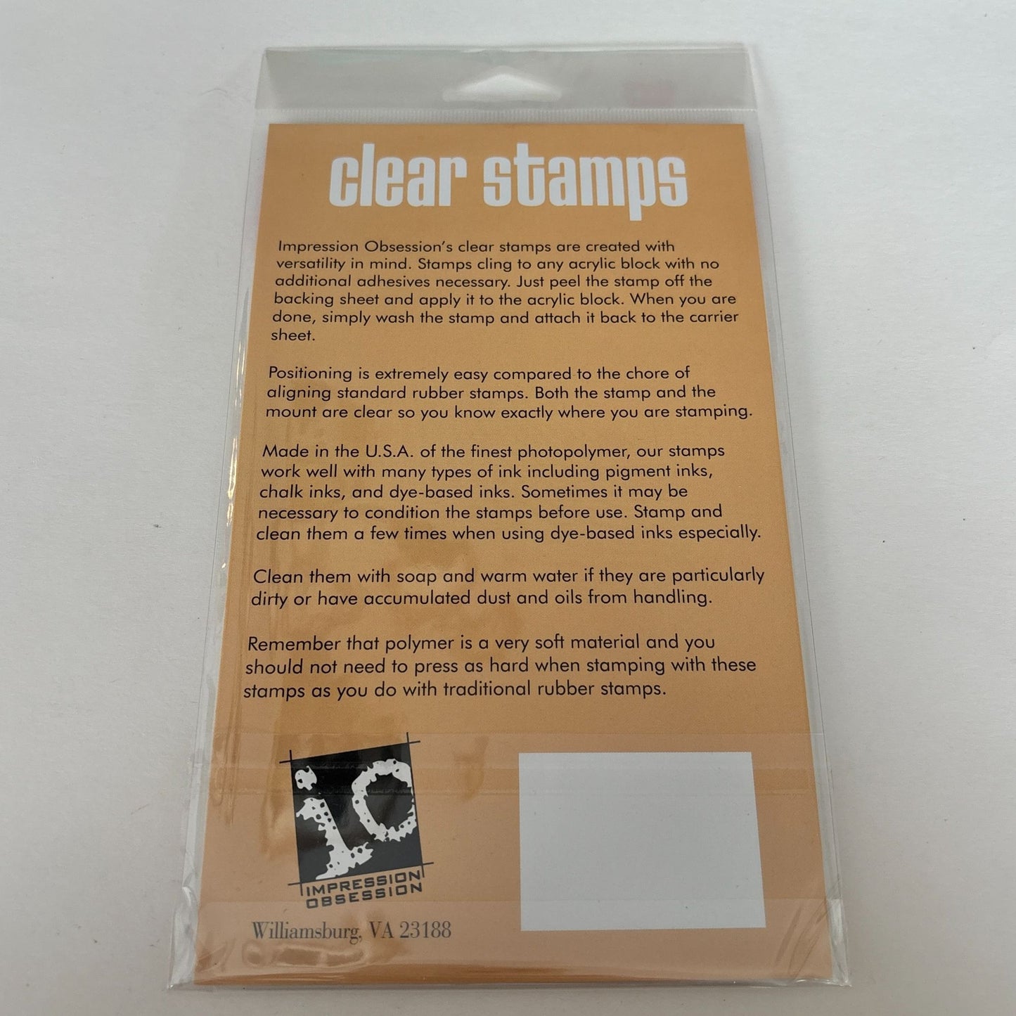 Impression Obsession Clear Stamps Rubber Set Life Is Good Inspirational Quotes Cardmaking Dream Words