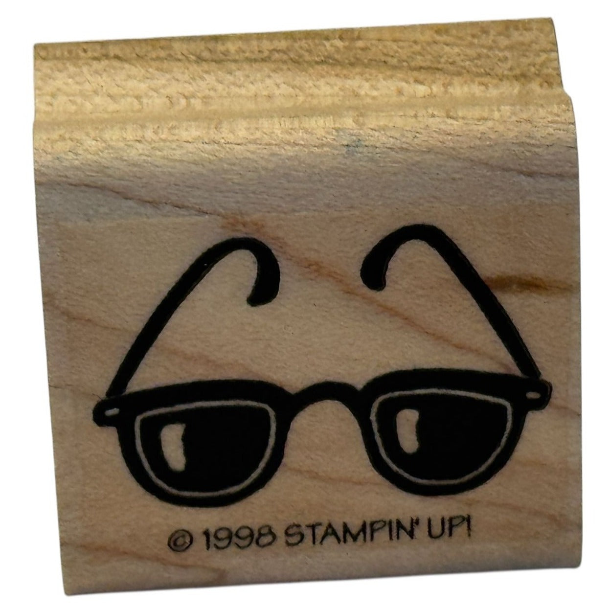 Stampin Up Rubber Stamp Sunglasses Beach Vacation Summer Card Making Paper Craft