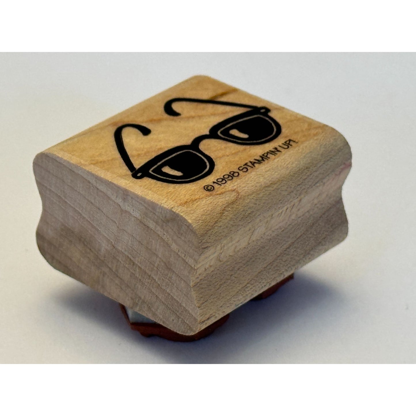 Stampin Up Rubber Stamp Sunglasses Beach Vacation Summer Card Making Paper Craft