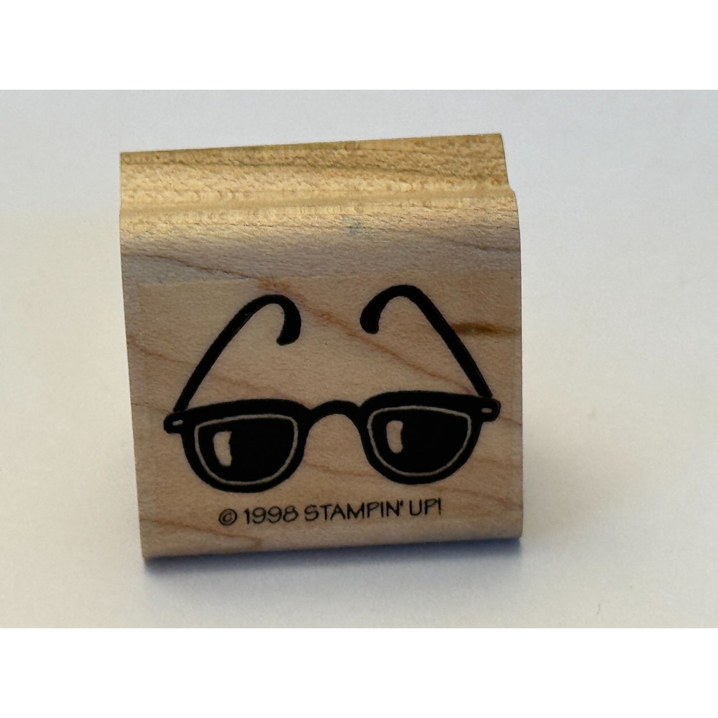 Stampin Up Rubber Stamp Sunglasses Beach Vacation Summer Card Making Paper Craft