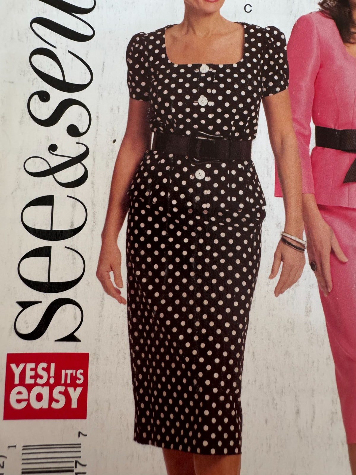 Butterick Sewing Pattern B5169 Work Top Skirt Outfit 6 8 10 12 See and Sew Uncut