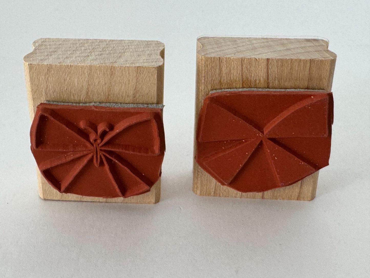 Stampin Up Rubber Stamps Butterfly Bow Nature 2 Step Spring Card Making Wooden