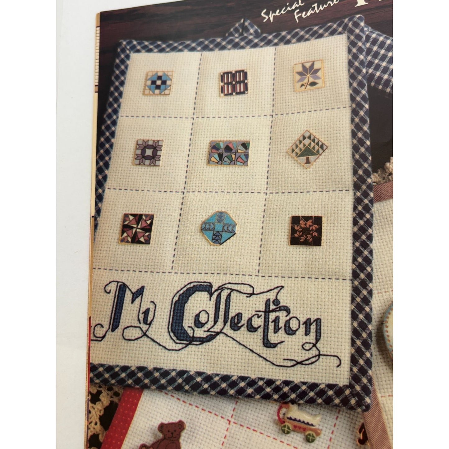 Cross Stitch and Country Crafts Magazine Christmas Stockings Pattern July 1988