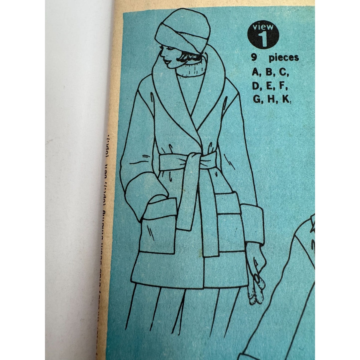 Simplicity Sewing Pattern 6018 Jacket Belted Waist Shawl Collar Patch Pockets 14