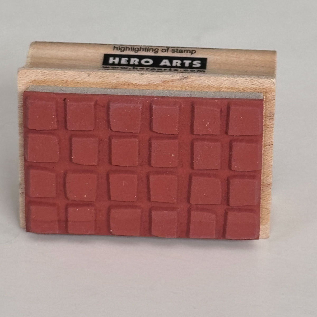 Hero Arts Rubber Stamp Tiny Blocks Background Geometric Pattern Cardmaking Craft Scrapbooking C2440