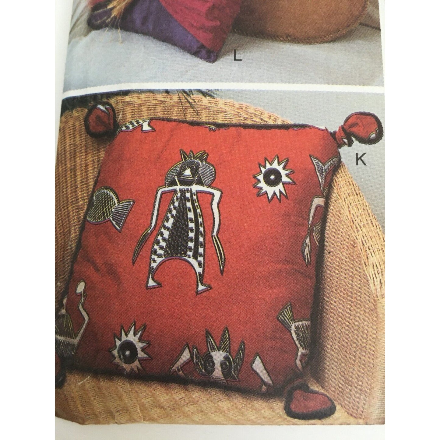 Butterick Sewing Pattern 3818 Home Decor 13 Pillows or Pillow Covers Uncut