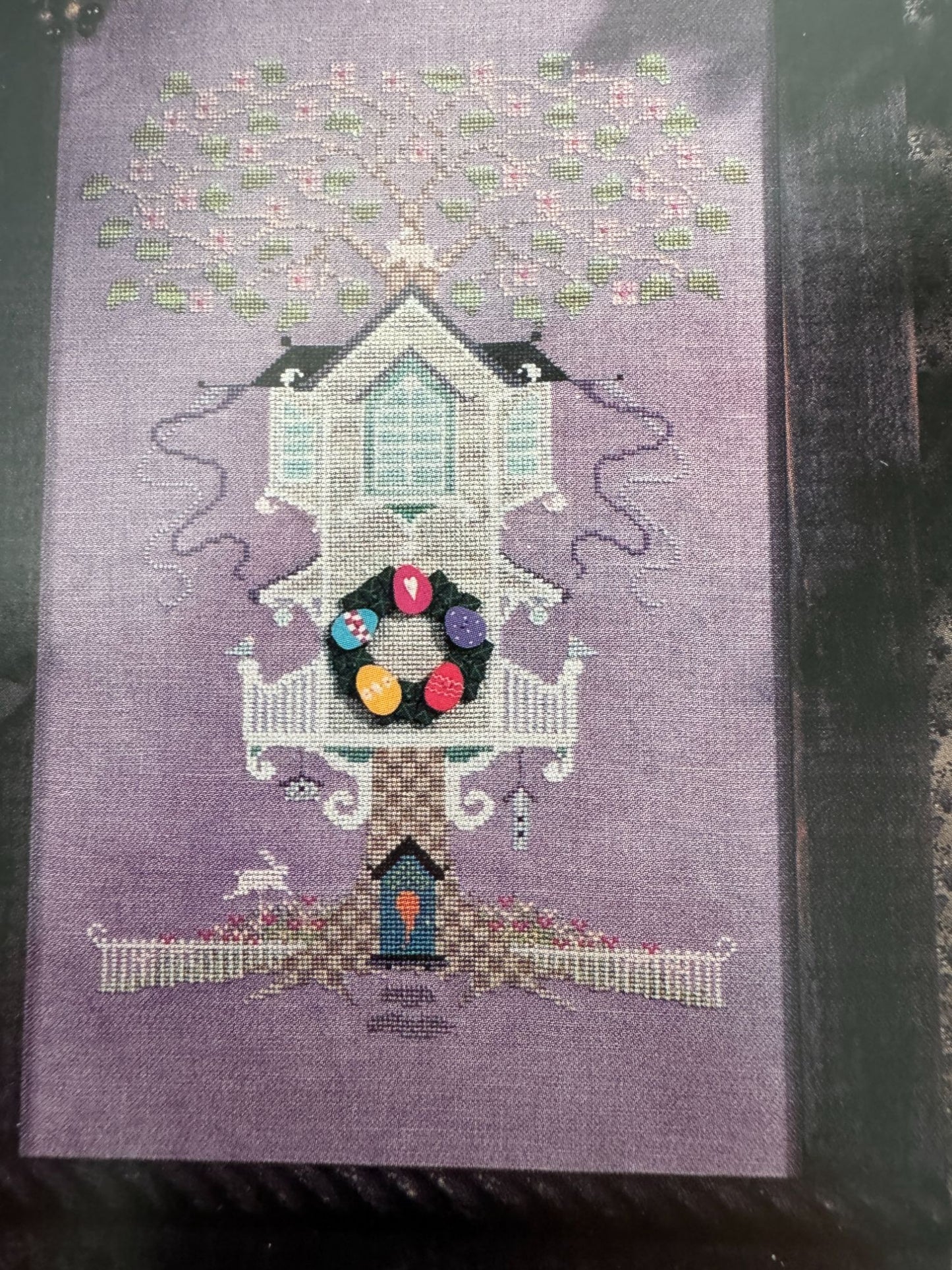 The Cross-Eyed Cricket Collection Cross Stitch Pattern A House In The Wood 195