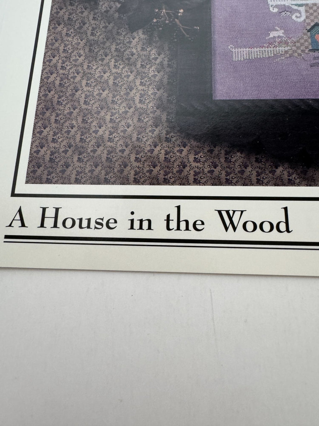 The Cross-Eyed Cricket Collection Cross Stitch Pattern A House In The Wood 195