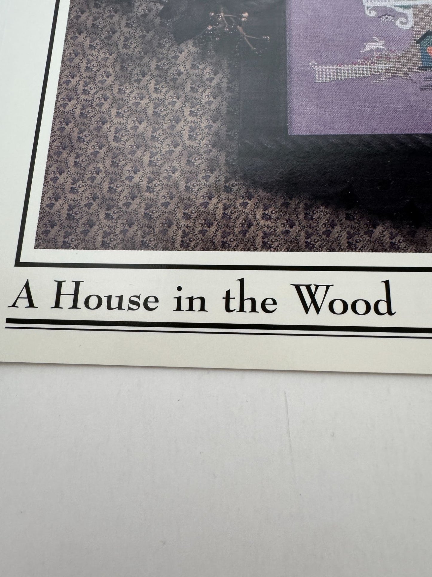 The Cross-Eyed Cricket Collection Cross Stitch Pattern A House In The Wood 195