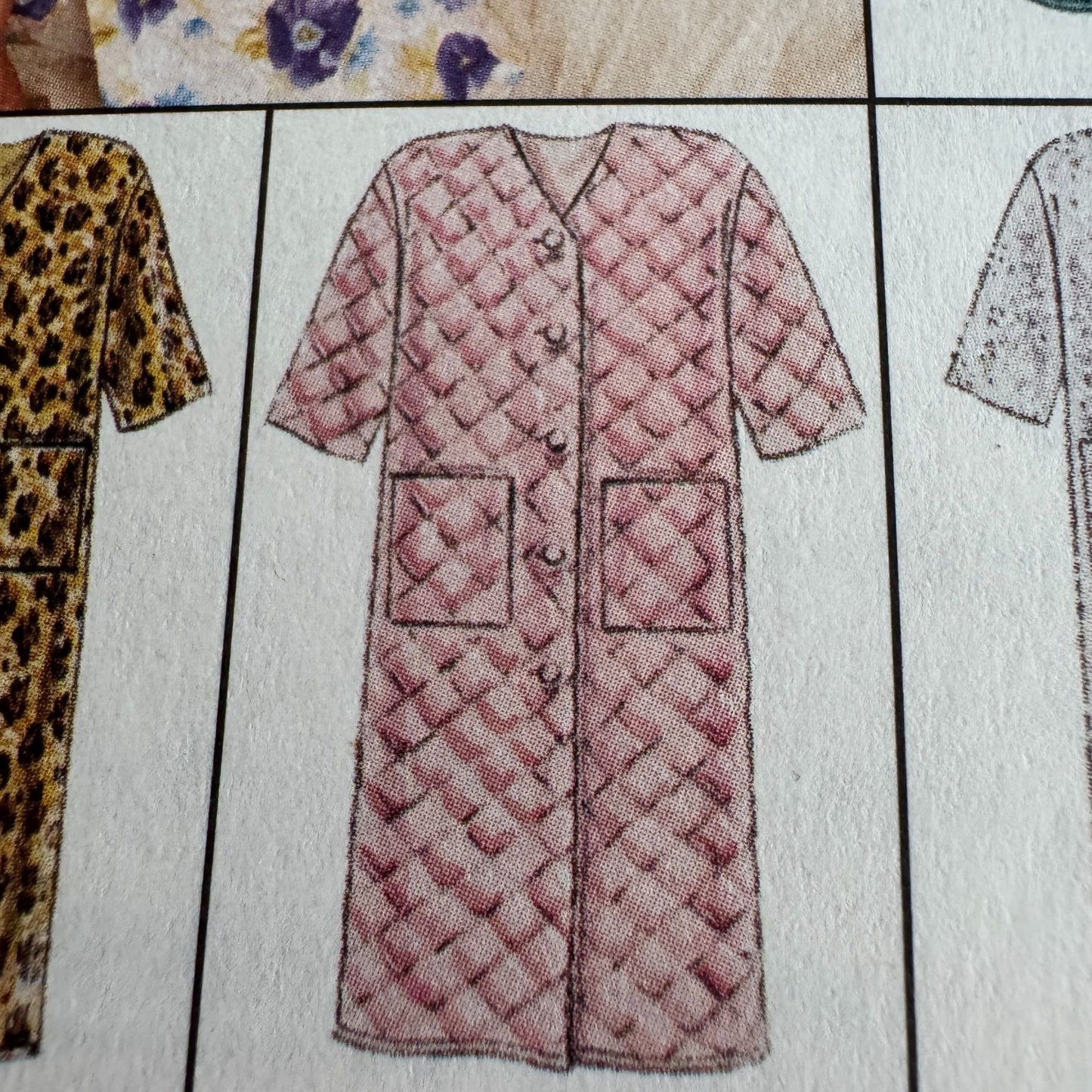 McCalls Sewing Pattern 8569 Misses Robe Easy Size Small 8-10 Uncut 8 Looks 1990s