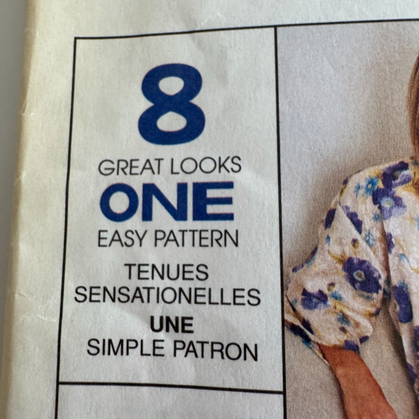 McCalls Sewing Pattern 8569 Misses Robe Easy Size Small 8-10 Uncut 8 Looks 1990s