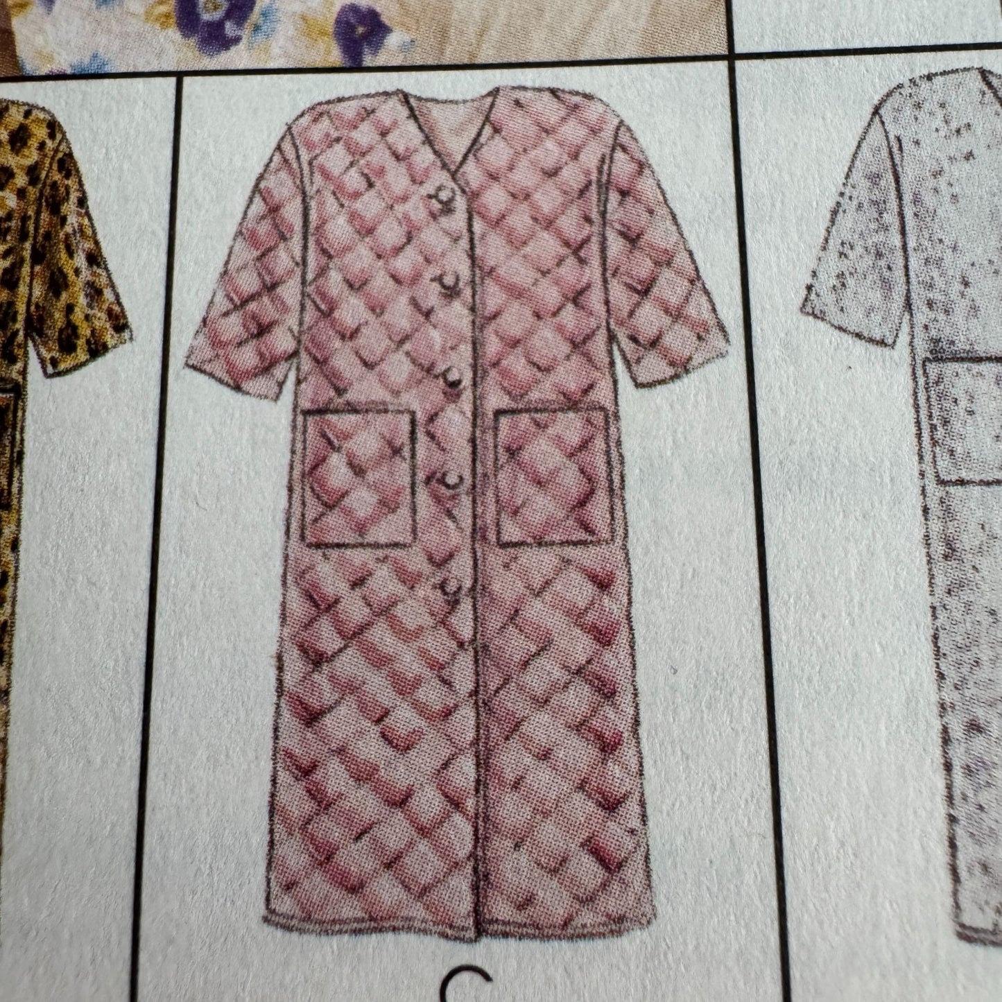 McCalls Sewing Pattern 8569 Misses Robe Easy Size Small 8-10 Uncut 8 Looks 1990s