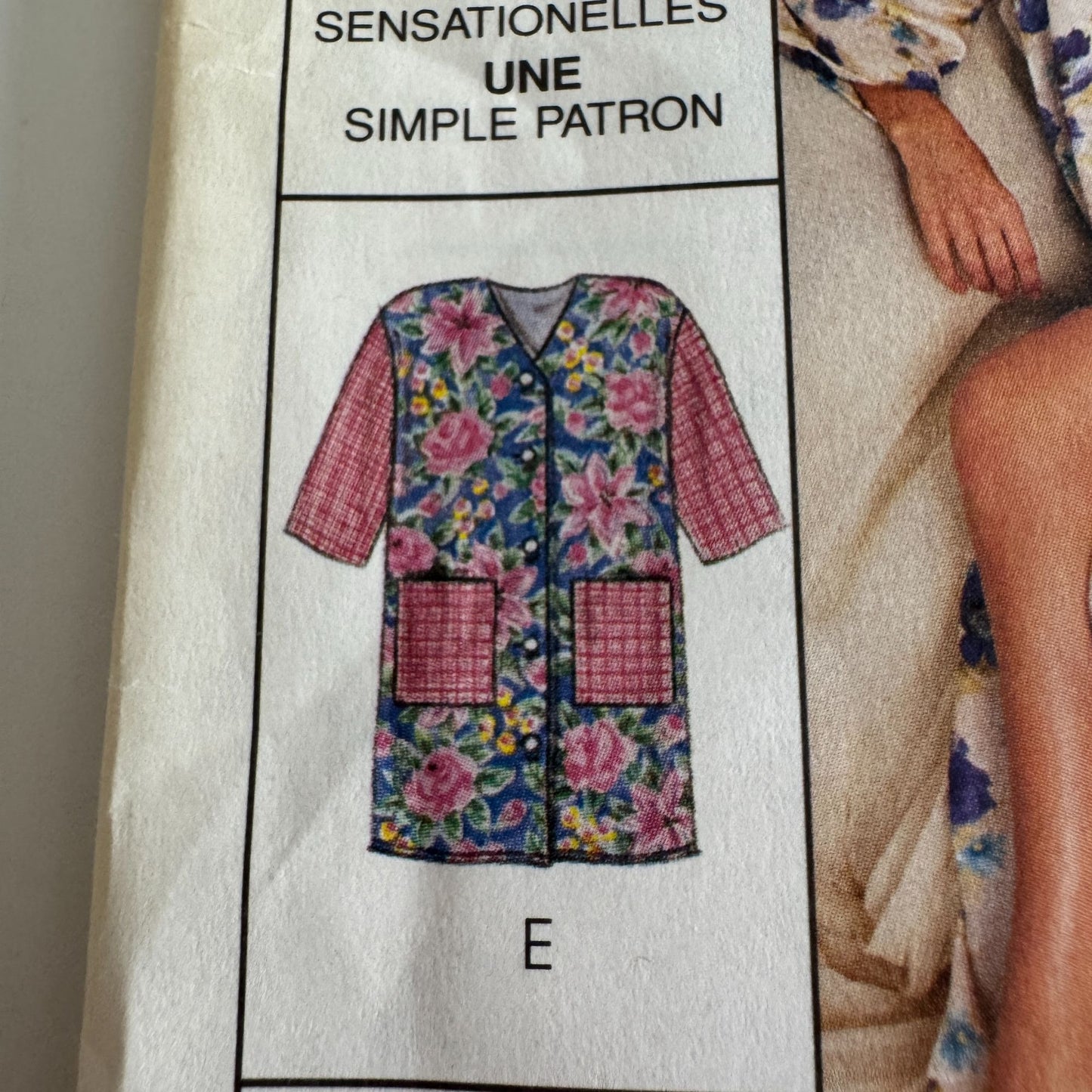 McCalls Sewing Pattern 8569 Misses Robe Easy Size Small 8-10 Uncut 8 Looks 1990s