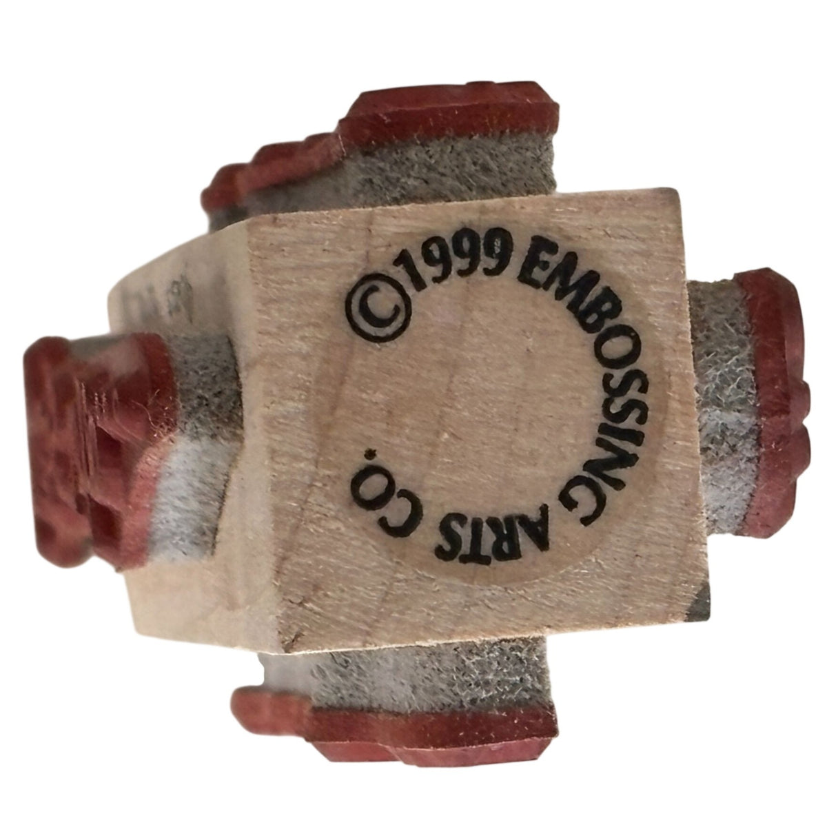 Embossing Arts Rubber Stamp Multi-Sided Sentiments Thinking of You Guess Who Cardmaking Words Friendship