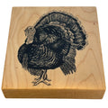 PSX Rubber Stamp Turkey Thanksgiving Animal Fall Harvest K-1961 Wood Mounted Autumn Farm