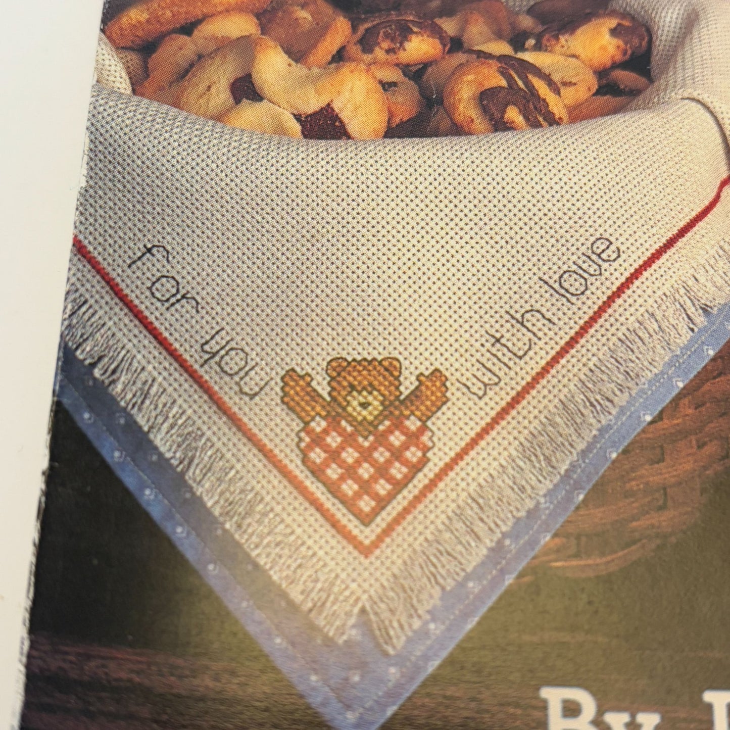 Leisure Arts Cross Stitch Patterns Beary Tempting Bread Cloths Christmas Baking