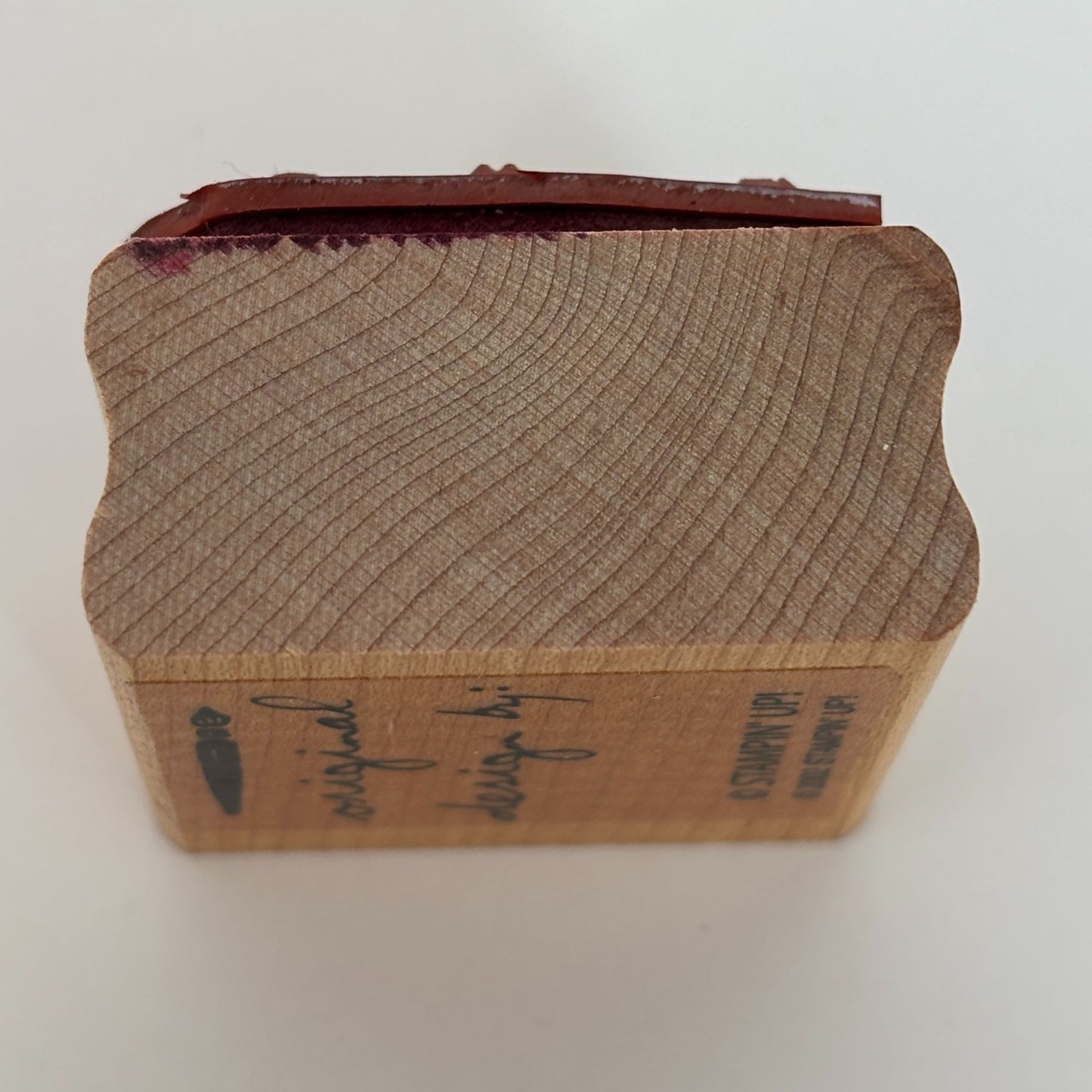 Stampin Up Wood Rubber Stamp Angel Policy Stamp Original Design By Stamping Word