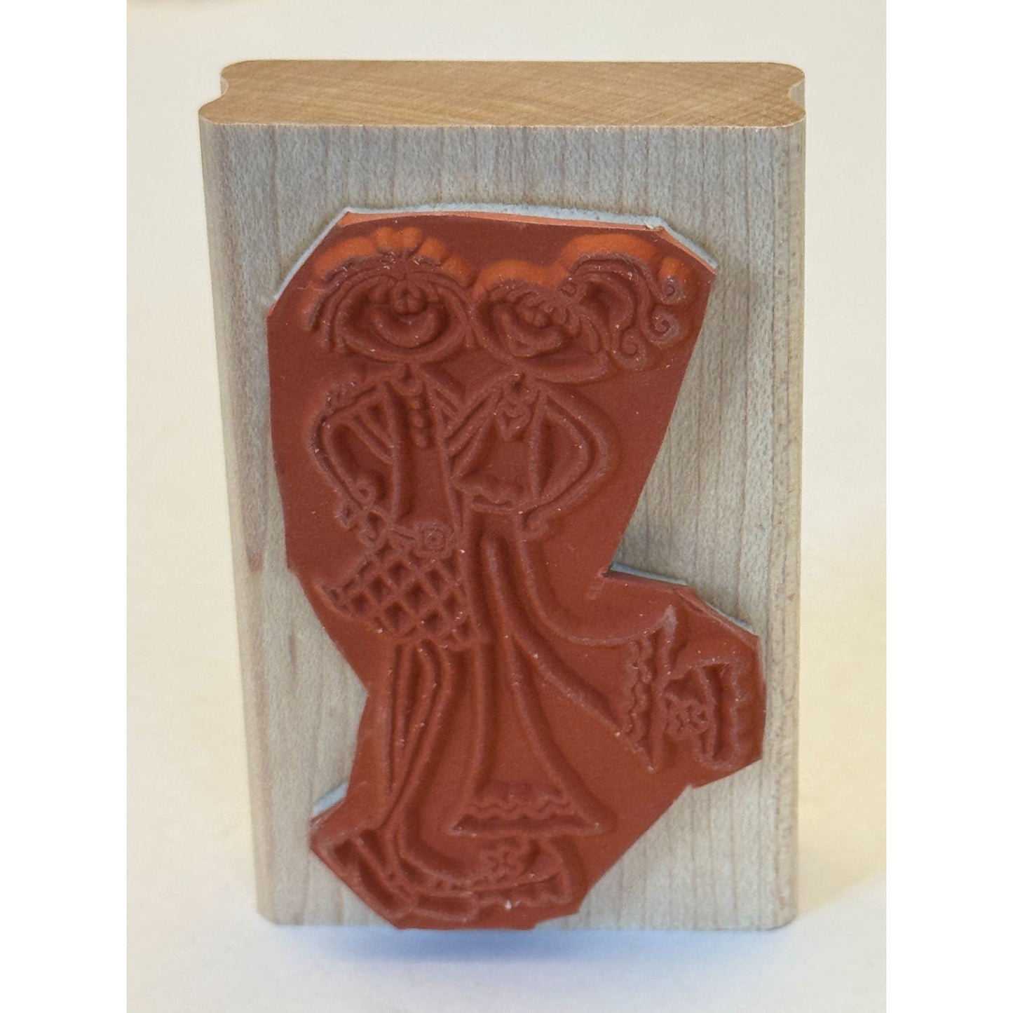 Stampin Up Rubber Stamp Girls Friendship Card Making Friends Girlfriends Preppy