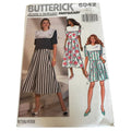 Butterick Sewing Pattern 6042 Misses Top Split Skirt Skort Pantskirt Culotte UC