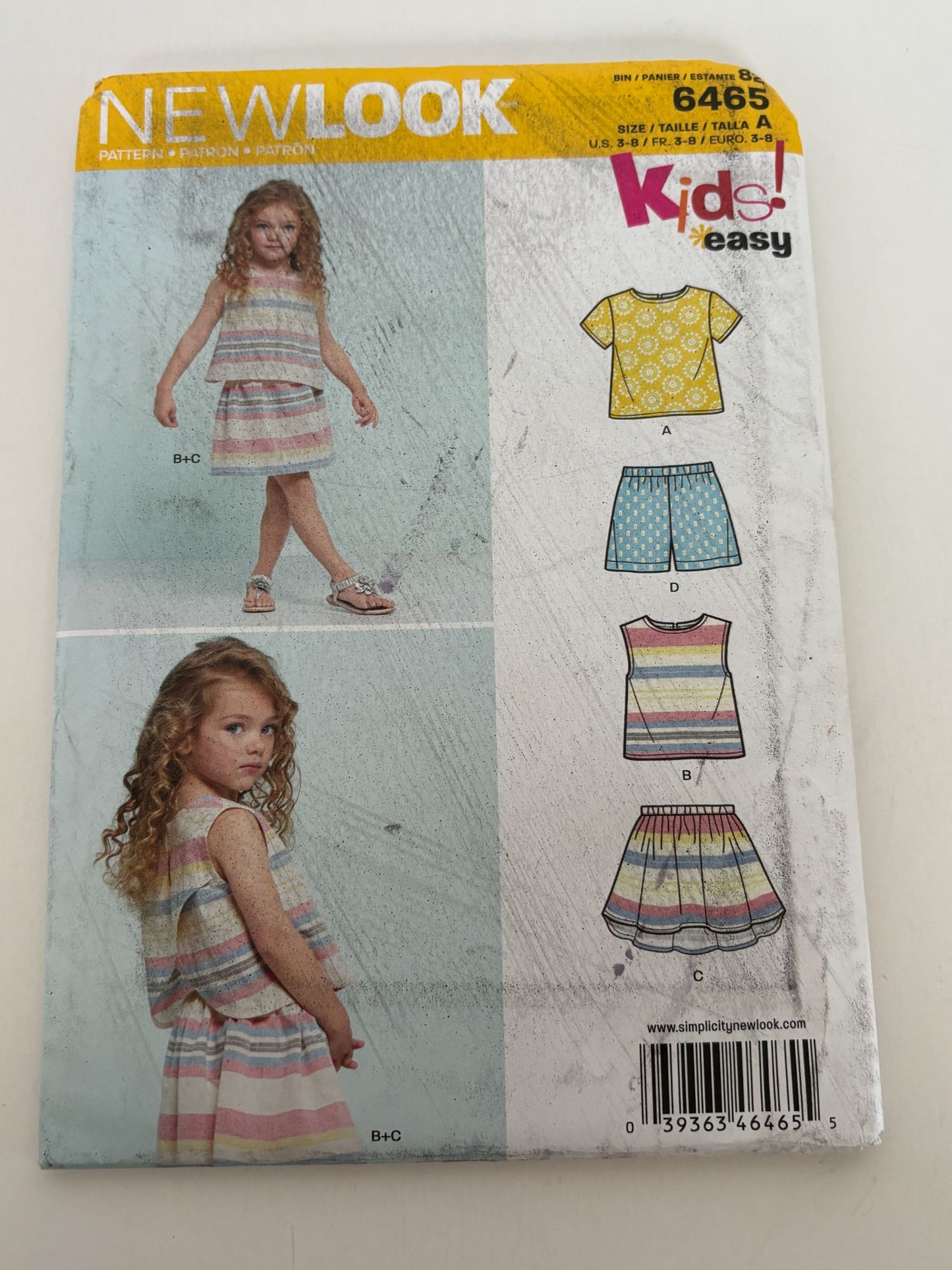 New Look Sewing Pattern 6465