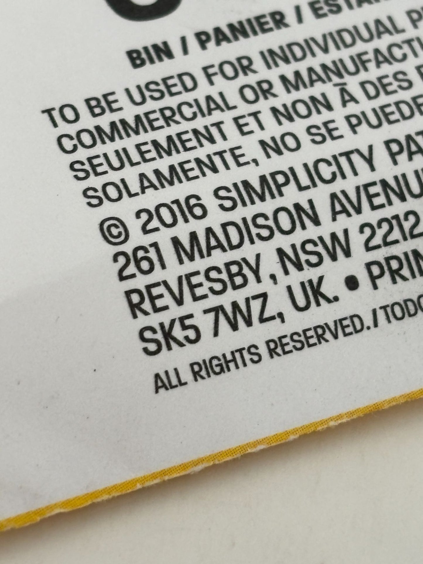 New Look Sewing Pattern 6465