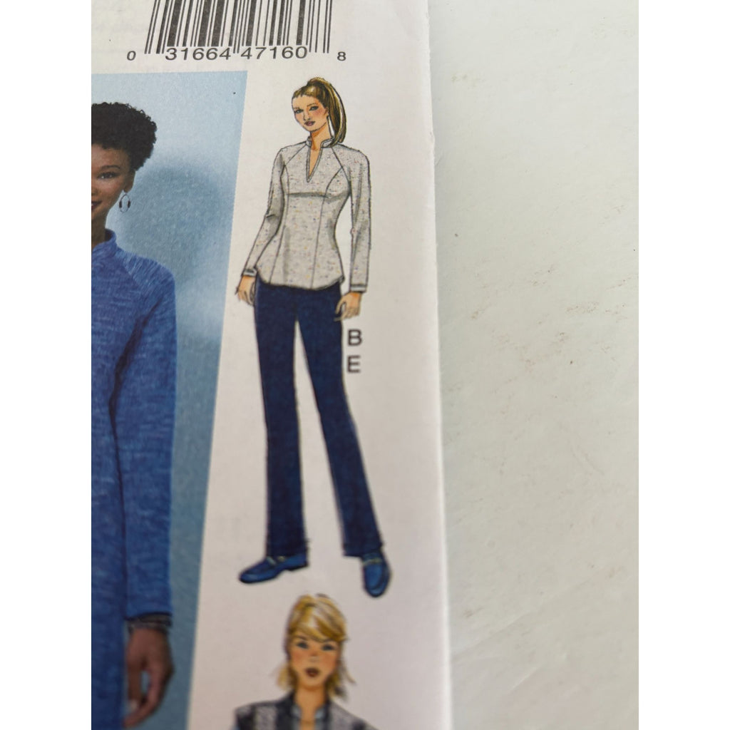 Butterick Sewing Pattern B6494 Top Vest Dress Pants Work Outfit 14-22 UC Easy