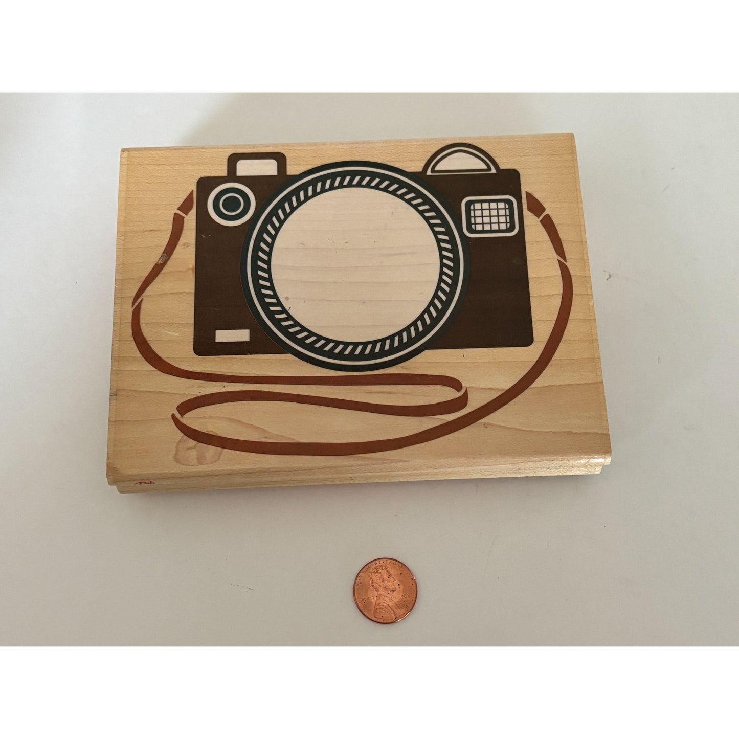 Rubber Stampede Rubber Stamp Camera Frame Scrapbook Photo Photography Cardmaking