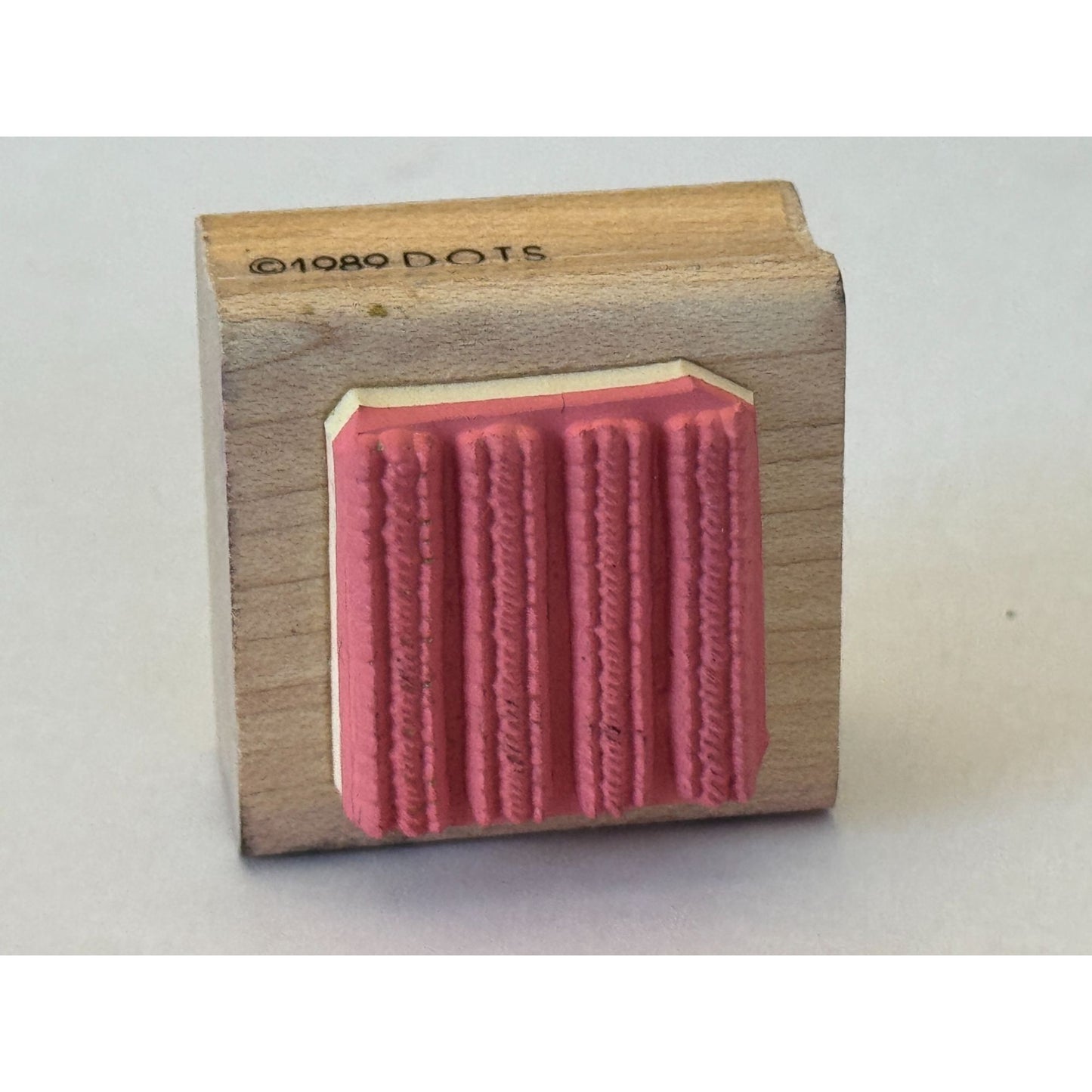 DOTS Rubber Stamp Stitched Line Dotted Lines Background Crafting Card Making