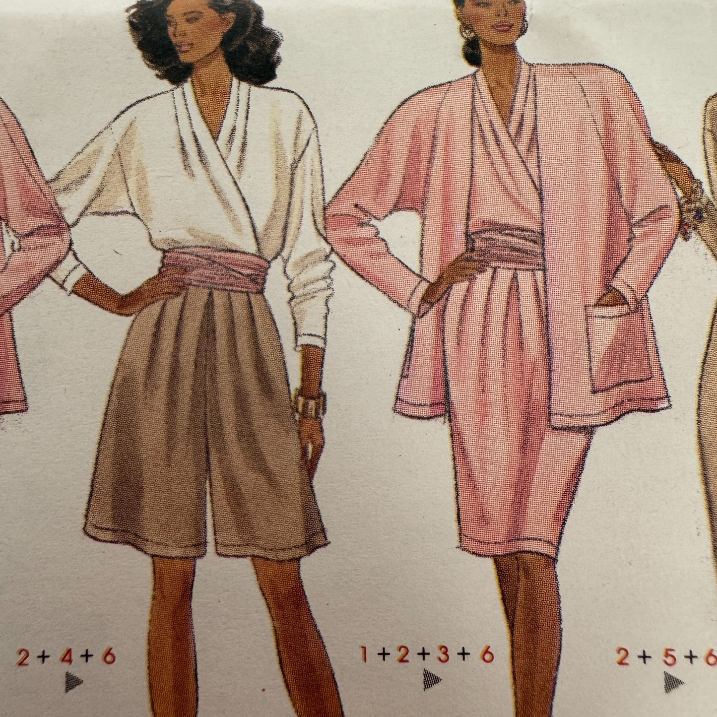 Butterick Sewing Pattern 5116 Misses Jacket Top Skirt Pants Sash Outfit 6-14 UC