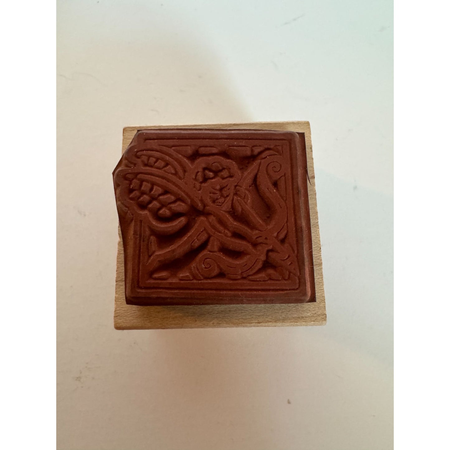 All Night Media Rubber Stamp Cupids Arrow Valentines Day Card Making Square 266D