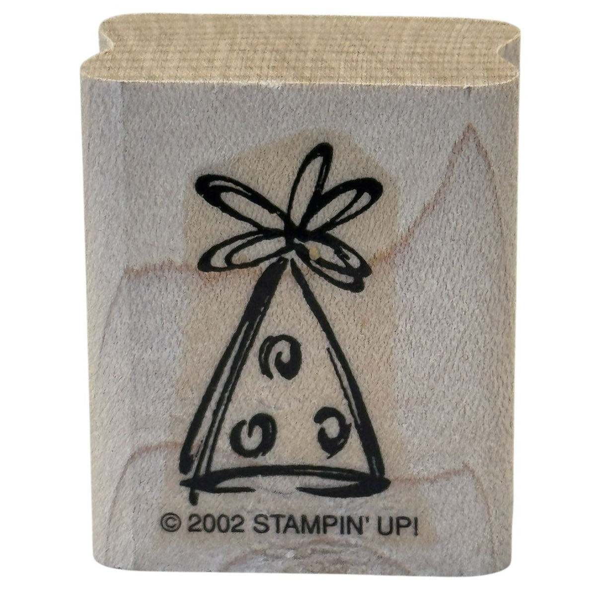 Stampin Up Rubber Stamp Birthday Party Hat Card Making Celebration Celebrate