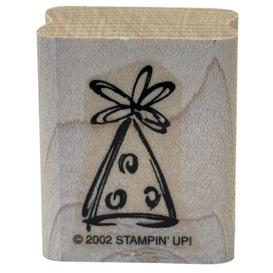 Stampin Up Rubber Stamp Birthday Party Hat Card Making Celebration Celebrate