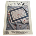 Leisure Arts Magazine June 1990 Cross Stitch Sweater Embroidery Crochet Doily