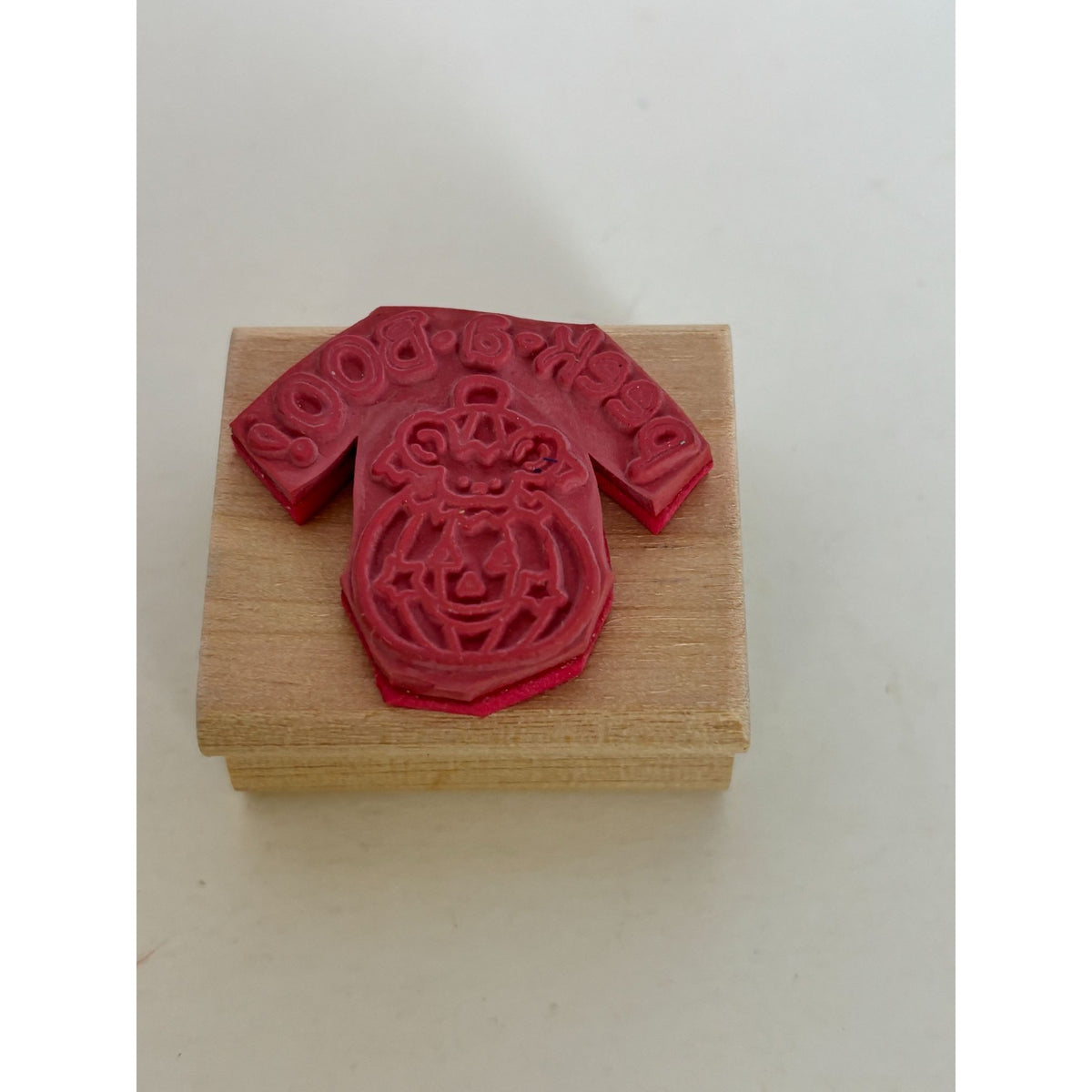 Stamp Affair Rubber Stamp Halloween Peek a Boo Mouse Jack O Lantern Card Making