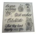 CTMH My Acrylix Acrylic Stamp Set D1747 Happily Ever After Wedding Card Making