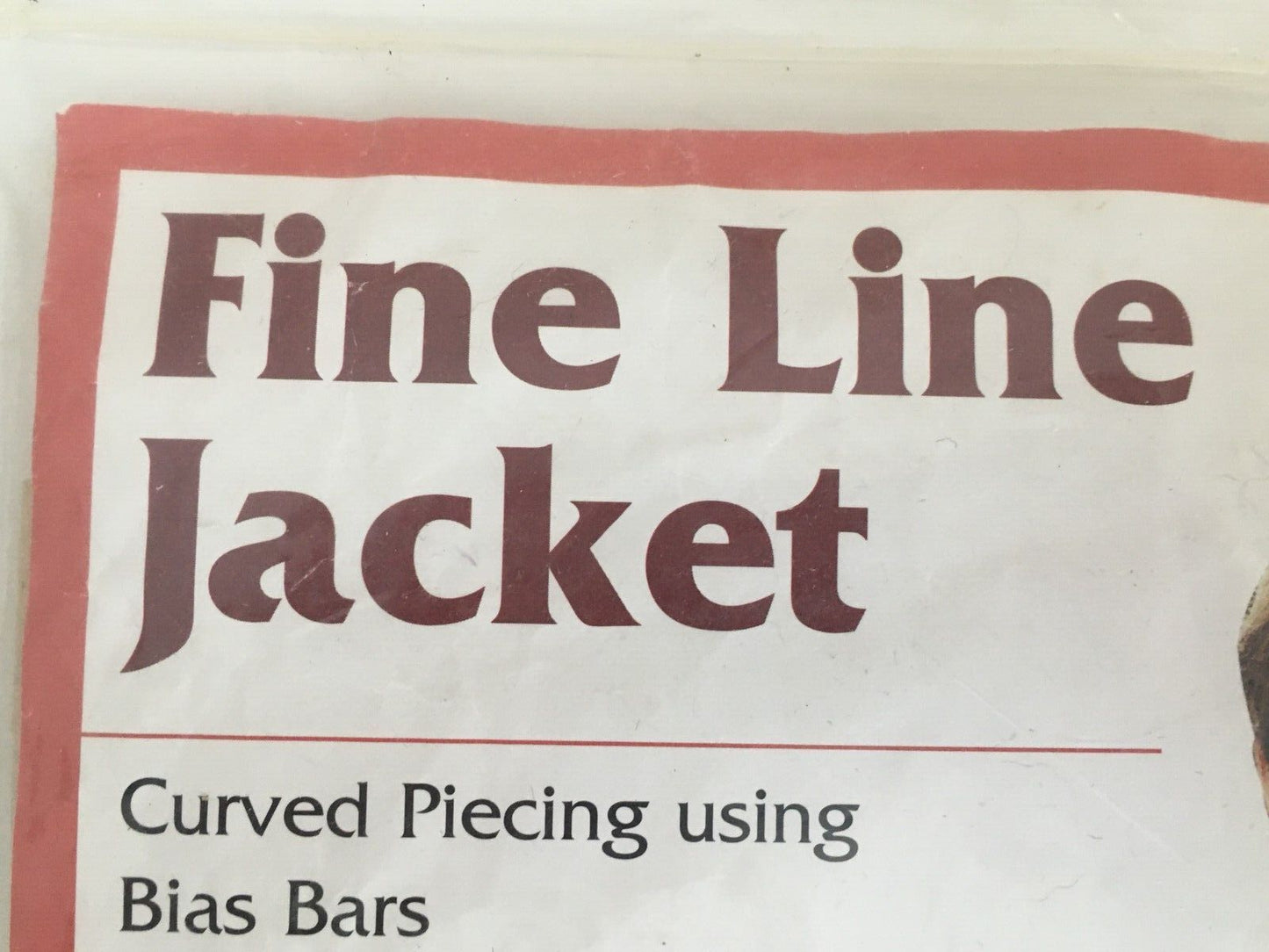 90s Boho Jacket Sewing Pattern Akasha Clothing Fine Line Jacket Patchwork Quilted Style S M L Vintage AB003