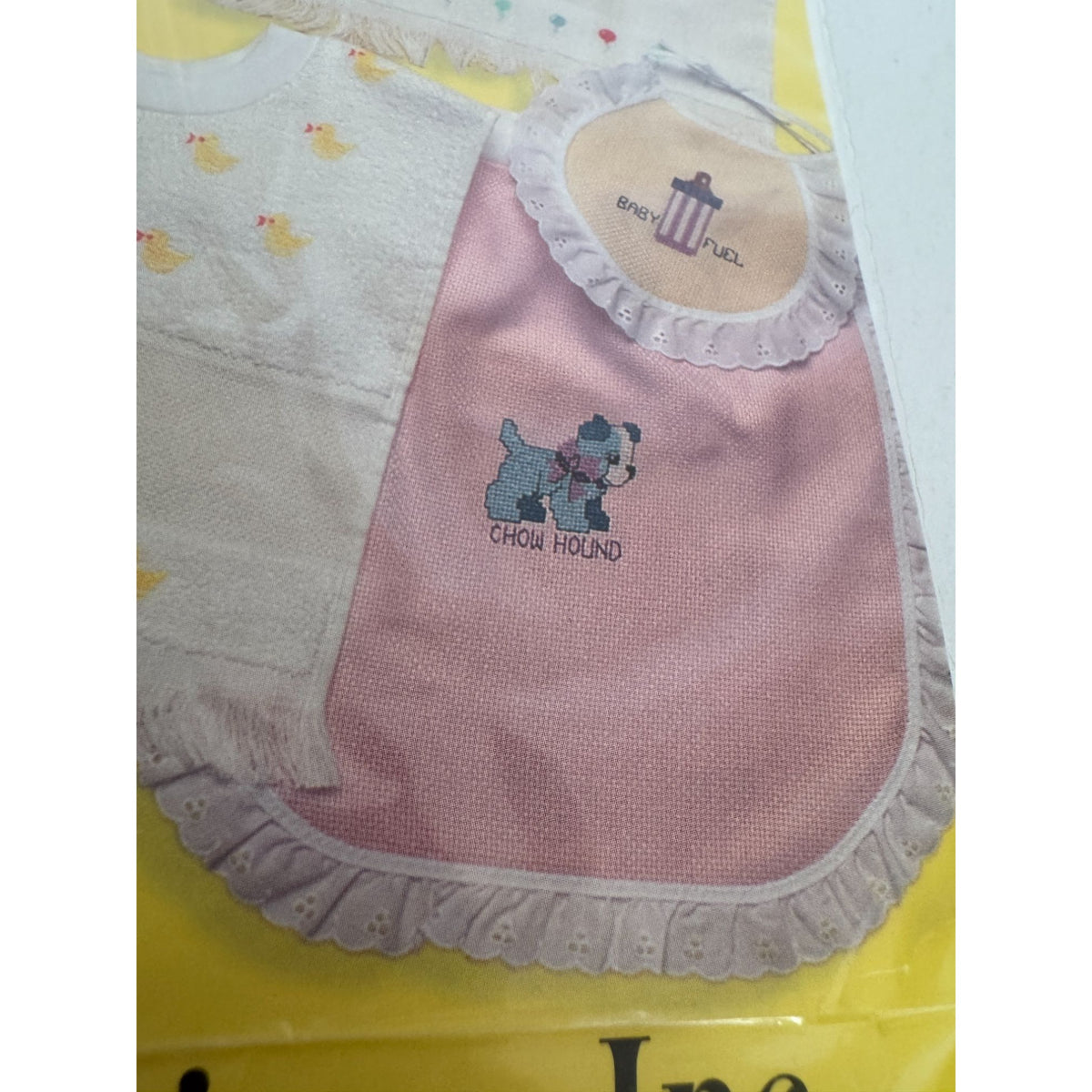 Jeanette Crews Designs Cross Stitch Pattern Baby Bibs Crafters Pride Cat Dog 416