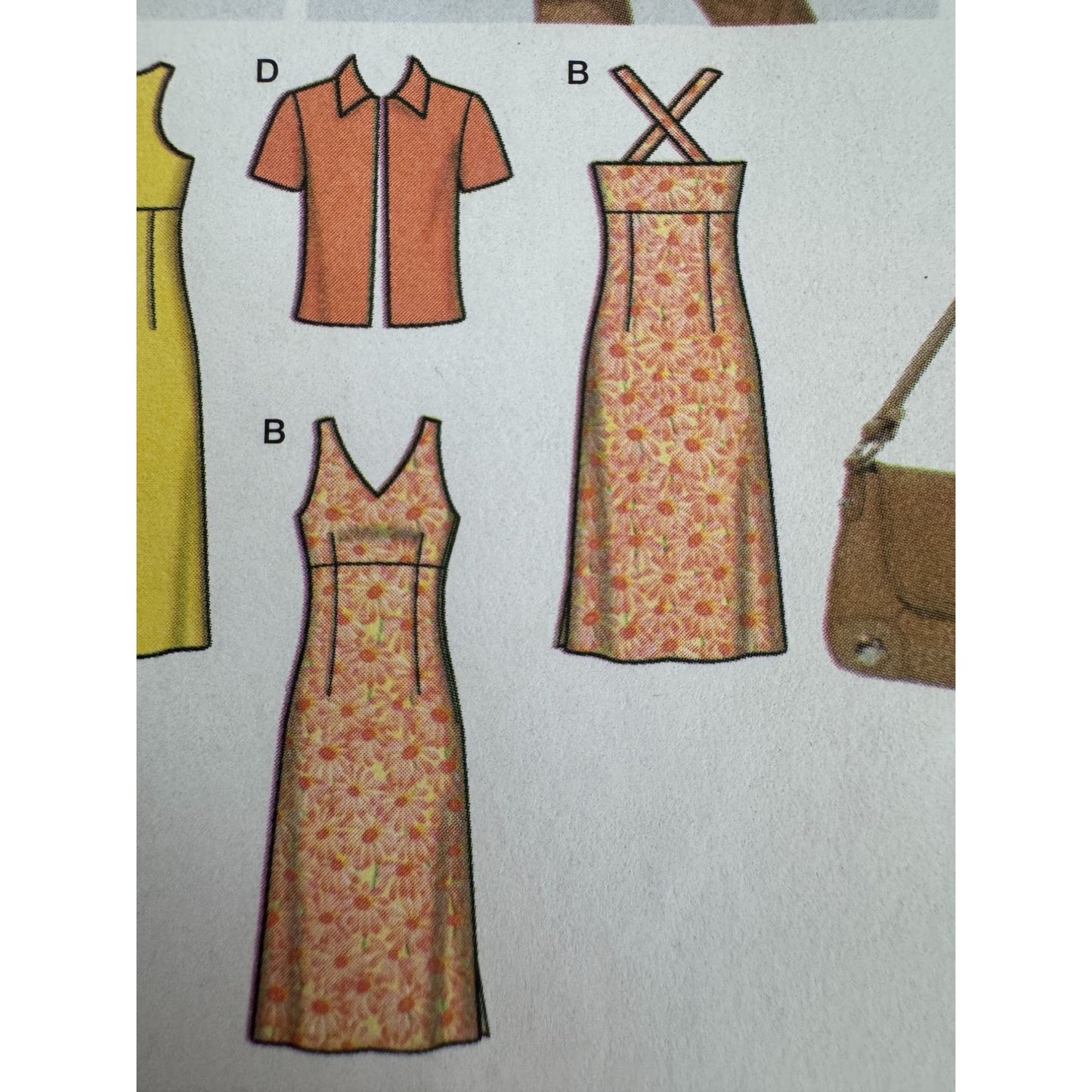 Simplicity Sewing Pattern 4991 Work Dress Sleeveless Jacket Easy 14 16 18 20 UC