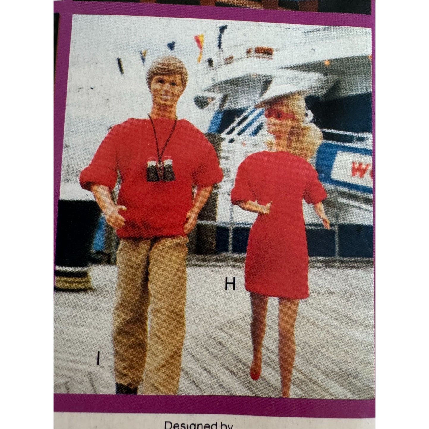 Butterick 3569 Fashion Doll Clothes Sewing Pattern Uncut 80s Vintage 11.5 Inch Doll Wardrobe Clothing