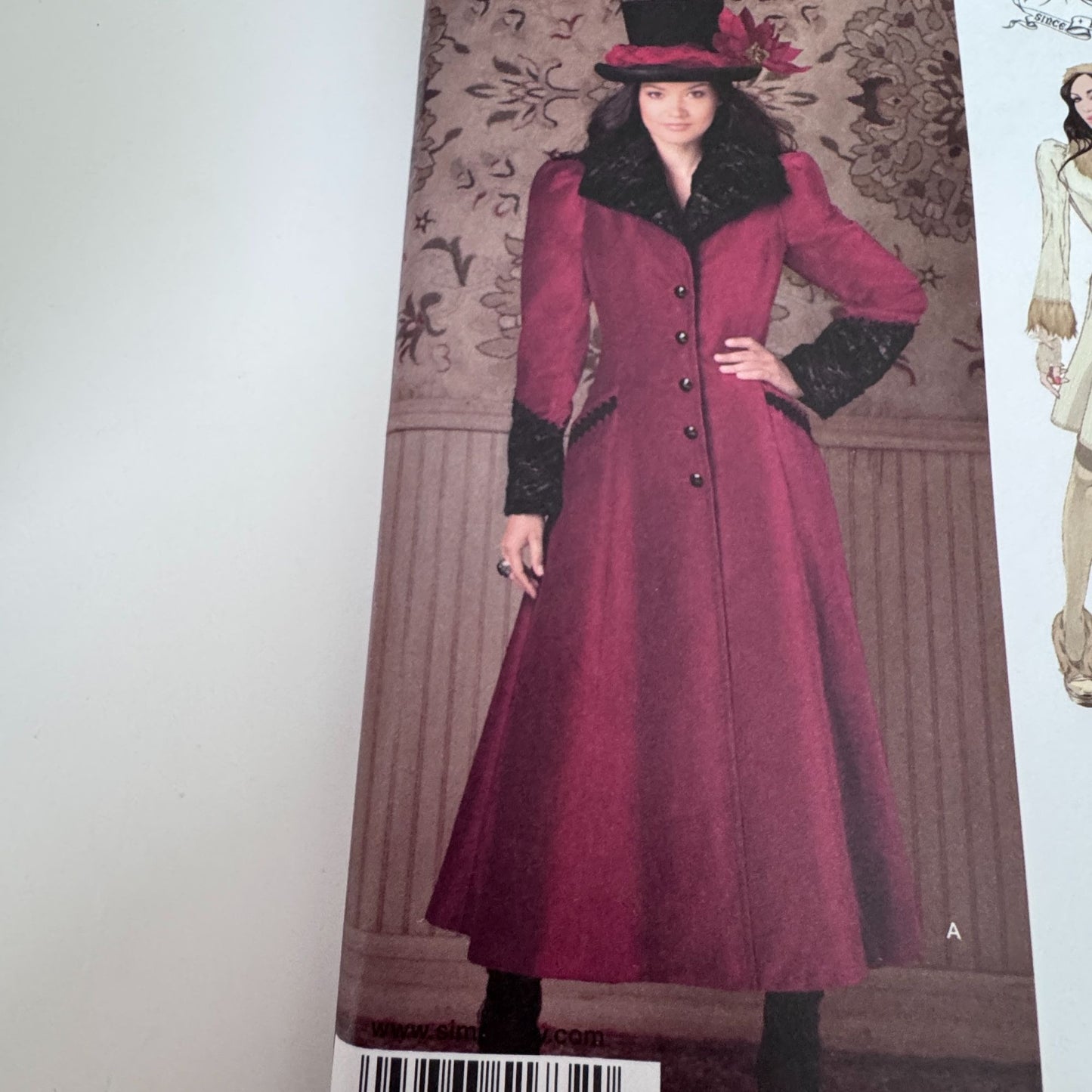 Simplicity Sewing Pattern 1732 Steampunk Coat Jacket Arkivestry Gothic 6-14 Uncut Halloween Costume
