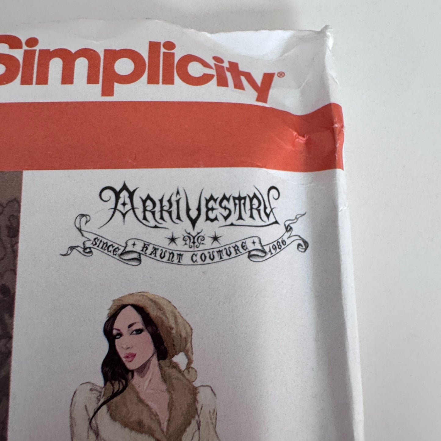 Simplicity Sewing Pattern 1732 Steampunk Coat Jacket Arkivestry Gothic 6-14 Uncut Halloween Costume