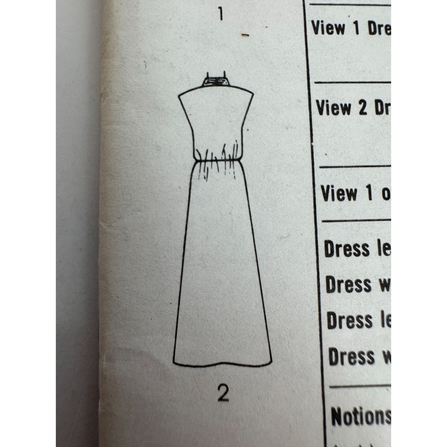 Simplicity Sewing Pattern 9518 Mock-Wrap Dress Vintage 1980 Pockets Size 12 UC