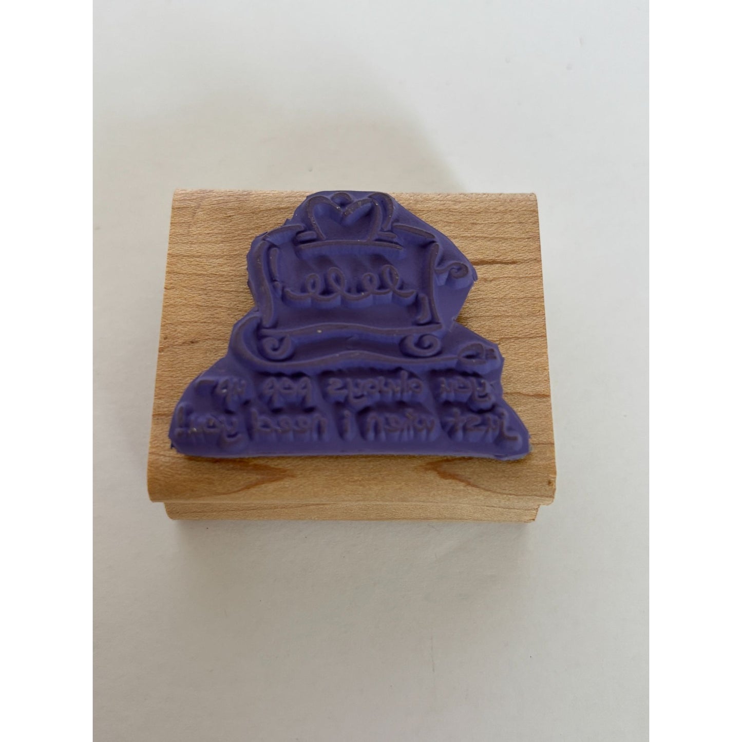 Stampin Up Rubber Stamp You Always Pop Up When I Need You Pun Funny Card Making
