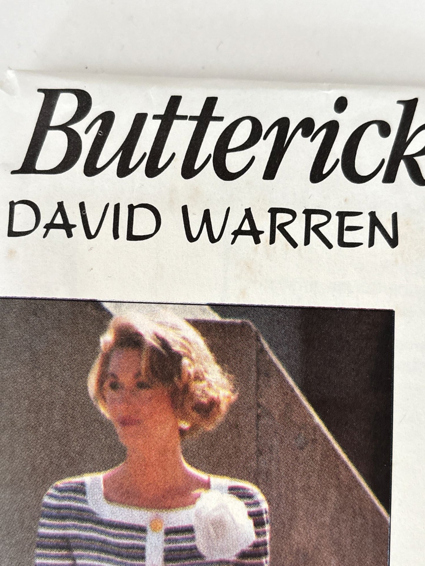 Butterick Sewing Pattern 6636 Misses Top and Skirt Career Work 1990s 6 8 10 UC