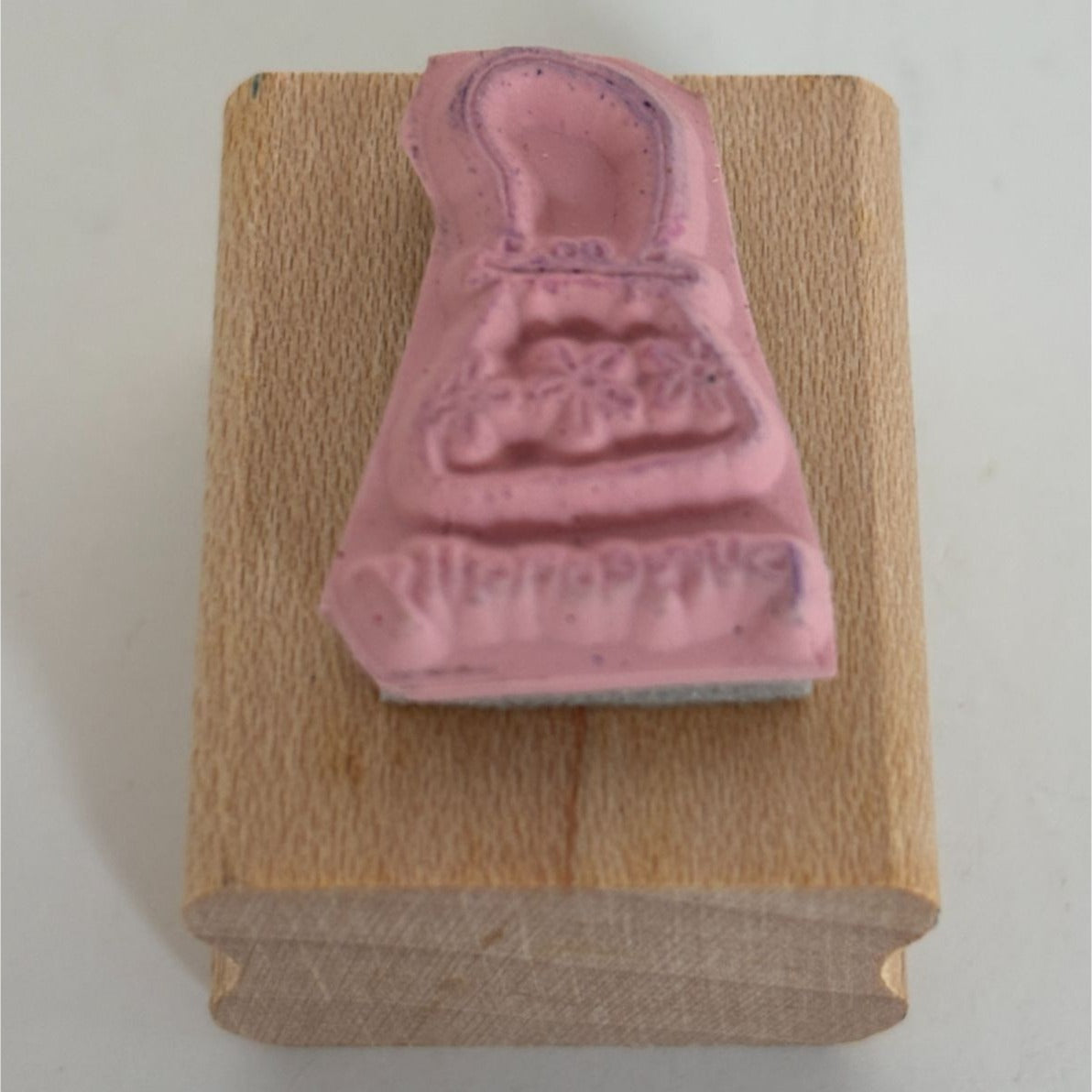 Stampin Up Rubber Stamp Purseonally Purse Pun Personally Card Making Words Craft