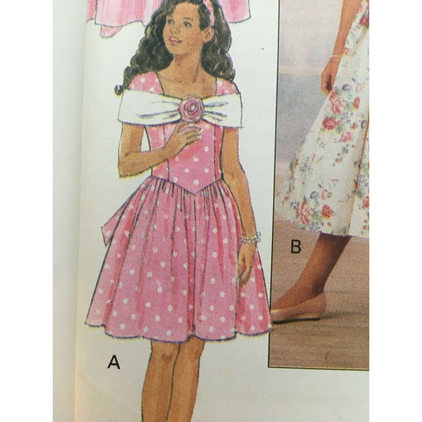 Butterick Sewing Pattern 5931 Flower Girls Dress Easter Church Wedding 7 8 10 UC