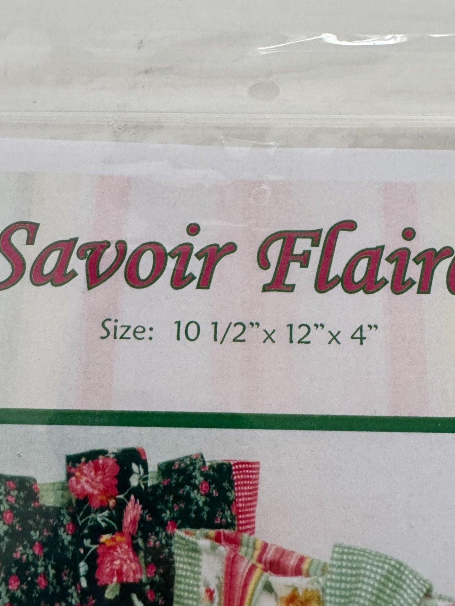 Tammy Tadd Designs Sewing Pattern Savoir Flaire Quilted Tote Bag Purse Florals