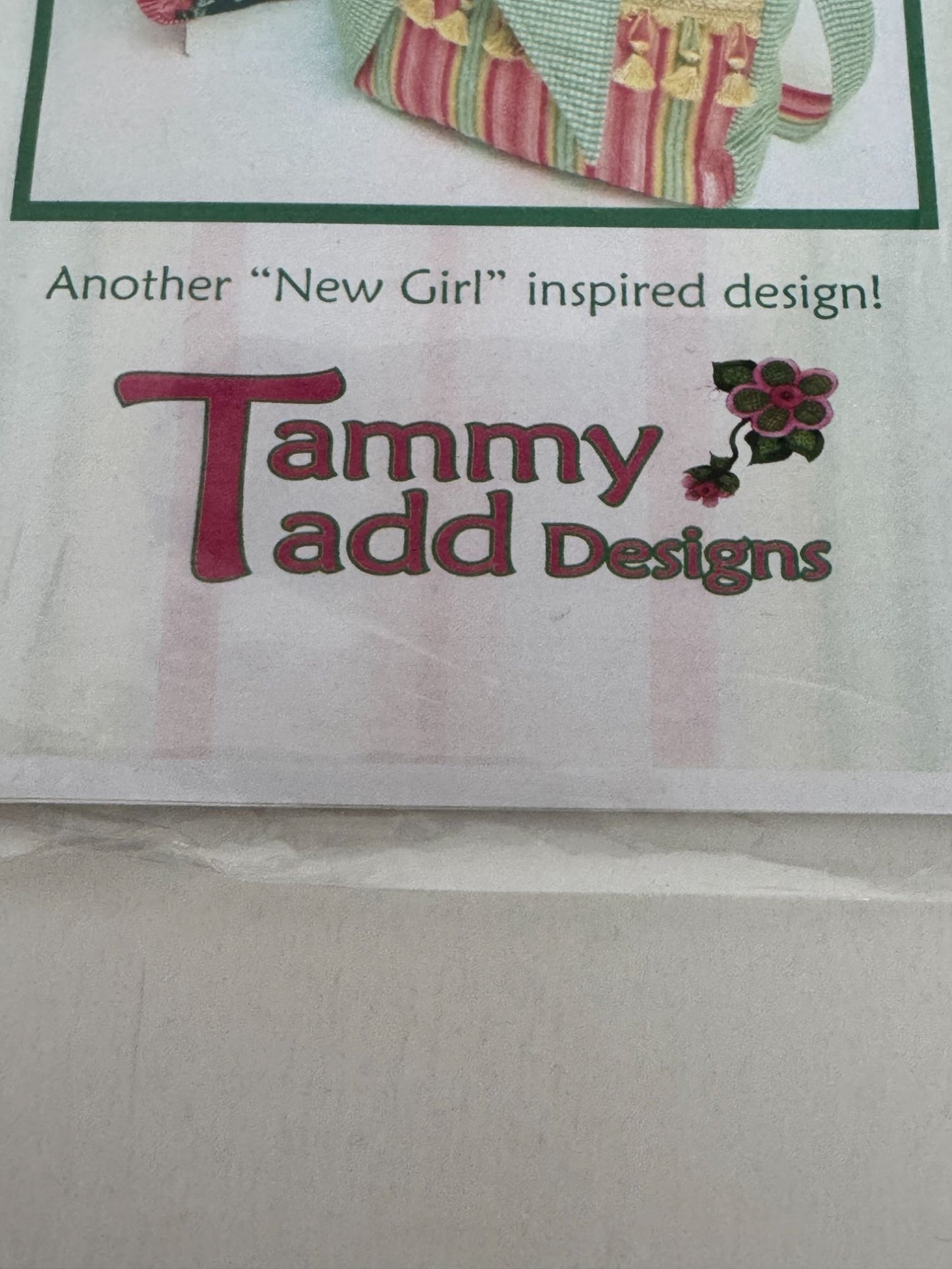 Tammy Tadd Designs Sewing Pattern Savoir Flaire Quilted Tote Bag Purse Florals