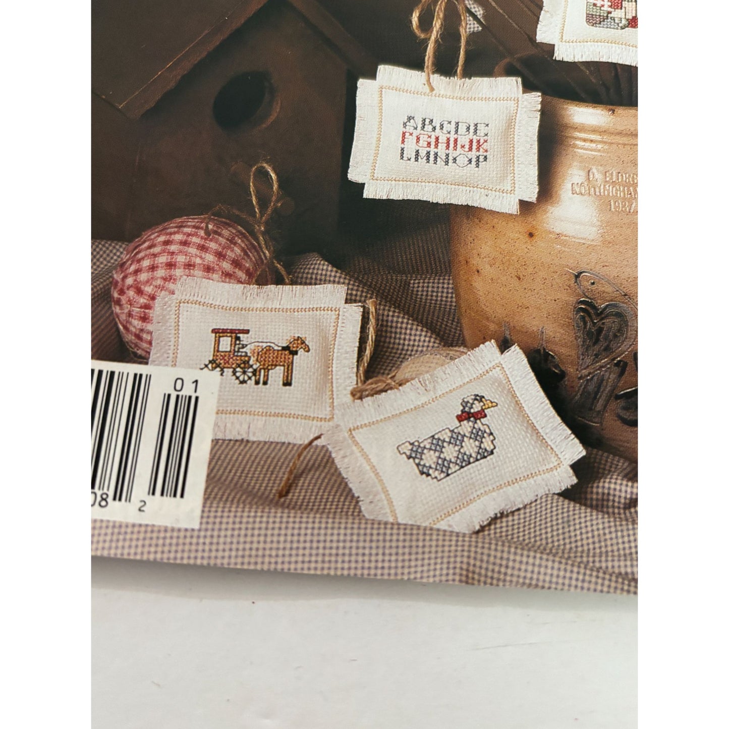 For The Love Of Cross Stitch Magazine January 1989 Country Sampler Patterns Cat